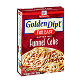 Golden Dipt Fry Easy Funnel Cake Batter Mix Left Picture